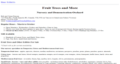 Desktop Screenshot of fruittreesandmore.com